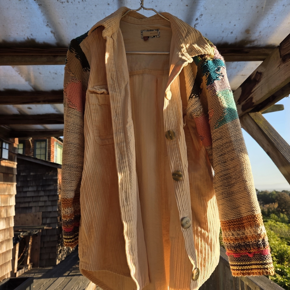 Pilcro Multicolor Corduroy Jacket